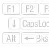 RRKeyCaps-Normal font