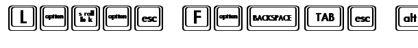 Keyboard KeysBT Bold font logo