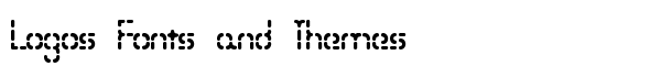 Bleak Segments BRK font logo