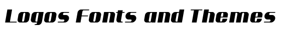 Ptarmigan Italic font logo