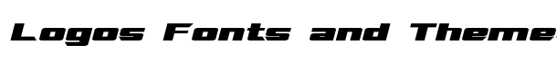 TransRobotics Extended Bold Italic font logo