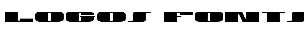 U.S.A. Italic font logo