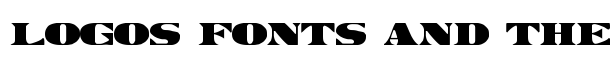 Legal Tender Condensed Italic font logo