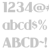 Guanine font