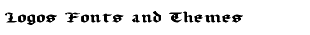 Uberhölme Expanded font logo