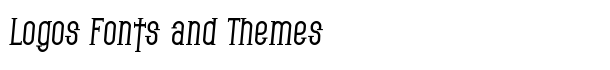 SF Gothican Bold Italic font logo