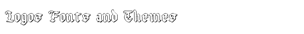 UberhÃƒÂ¶lme Outline font logo