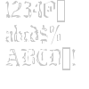 caustic monk Normal font