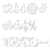 TypographerFraktur Shadow font