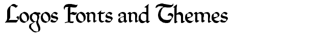 QuillPerpendicularRegular font logo