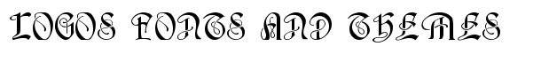 HorstCaps Medium font logo