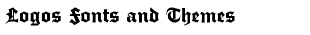 Fette Trump-Deutsch font logo
