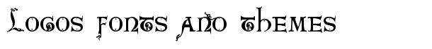 King Arthur font logo