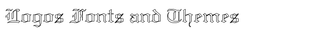 Yold Anglican font logo