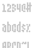 Mixelate III font