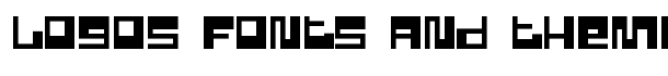 Pixel Power font logo