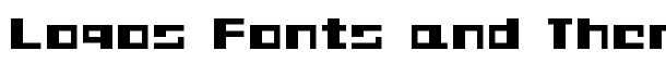 D3 CuteBitMapism TypeB font logo