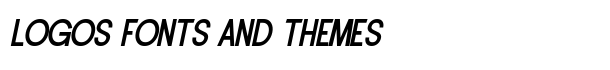 SF Buttacup Lettering Bold Oblique font logo
