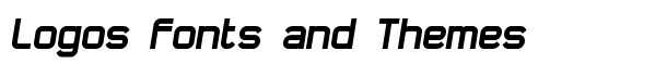 Daville Slanted font logo