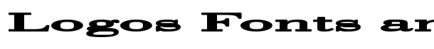Halcyonia Superwide font logo