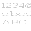 Charrington Superwide font