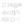 Slurry font