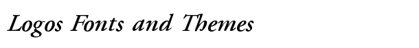 Paramount Italic font logo