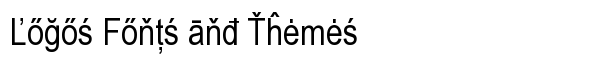 Linguine Linguist font logo