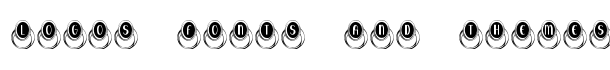 KR Mood Ring font logo