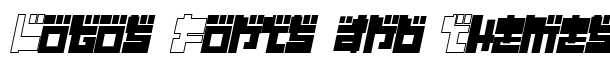 Year 2000 Replicant font logo