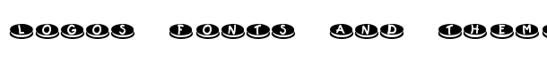 KR Dunkers font logo