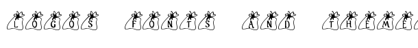 KR Santas Bag font logo