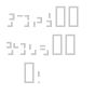 321 kana font