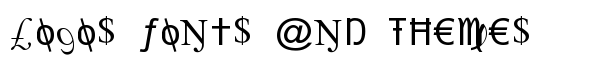 X-Cryption font logo