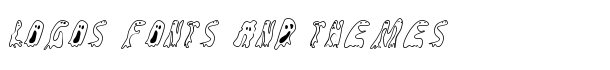 GroovyGhosties font logo