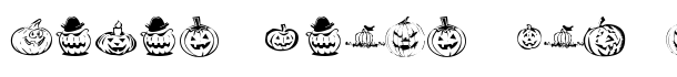 KR Pick A Pumpkin font logo