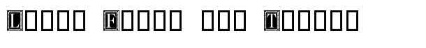 Capitular Moldurada 2 font logo