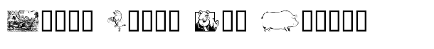 Ein Schwein font logo