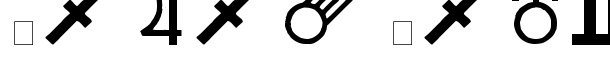 Carr AstroDings font logo