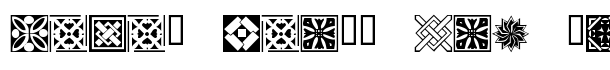 KR Fleurish Deco font logo