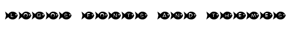 KR Fishy font logo