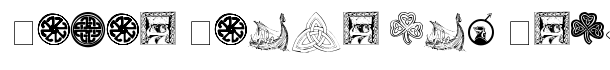 YY Norseman Dingbats font logo