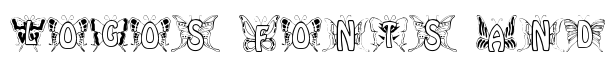 Mariposa font logo