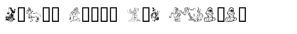 Komedy Kritters font logo