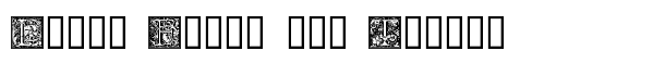 Goudy Initialen font logo