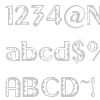 Gilgongo Tiki font