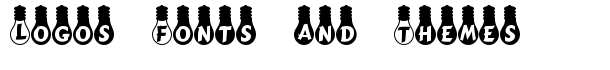 Ampoule Heavy font logo