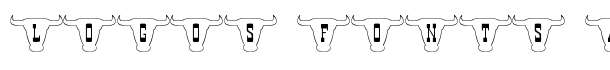 101! Texan Style font logo