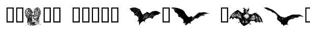 BatBats font logo