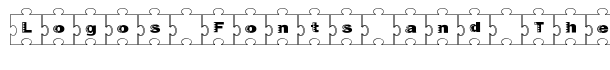 Failed Font 2 Jigsaw font logo